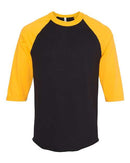 ALSTYLE Classic Raglan Three-Quarter Sleeve T-Shirt - 1334