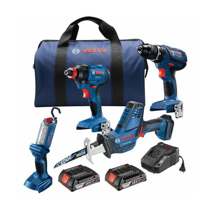 Bosch 4pc 18V Combo Kit GXL18V 496B22