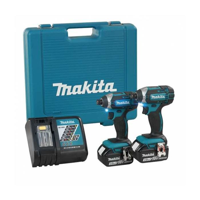 Makita 18V Impact Driver Twin Pack Model#: DLX2149