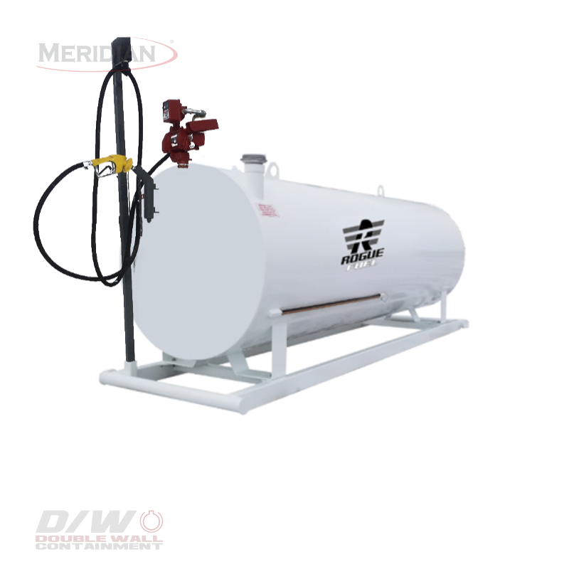 4 600 Litre 1 000 Gallon Double Wall Utility Fuel Tank Complete Packa