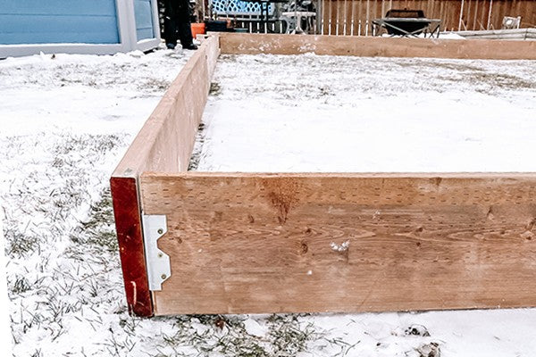 Step 2 Frame your Backyard Ice Rink - Munro Industries