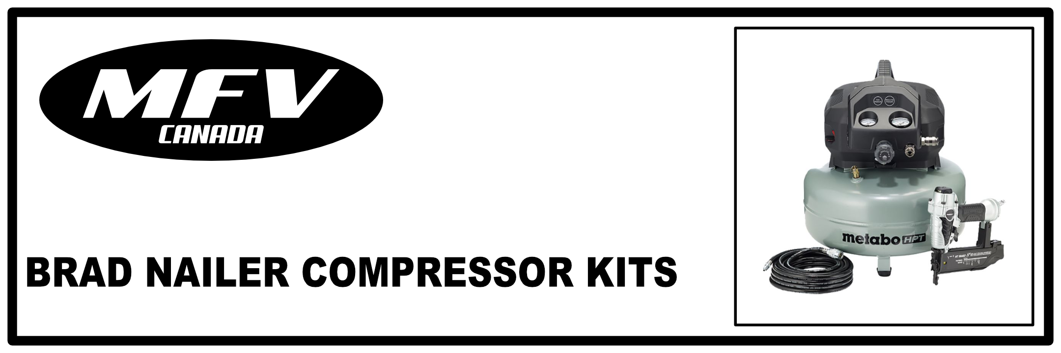 Brad Nailer Compressor Kits - MFV-CANADA | MUNRO INDUSTRIES mfv-1003011002