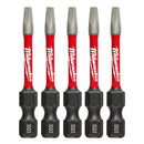 Milwaukee 5Pk 2In Pwrench Impactct Bit Sq1 - MLW-48-32-4671 | MFVCanada.com