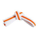 Double Wrap Striped White Belt | MunroOutdoorAdventures.com