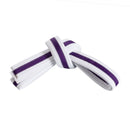 Double Wrap Striped White Belt | MunroOutdoorAdventures.com