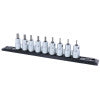 WIHA TOOLS 9 Piece 3/8" Drive Security Hex Bit Socket Set - Inch - WIH-71999 | GarageAndFab.com