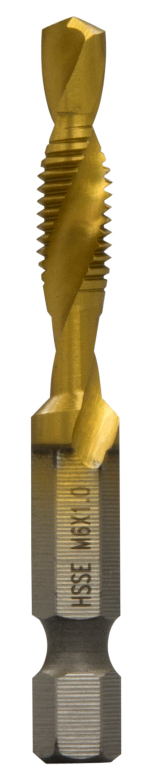 Greenlee Drill/Tap,M6 X 1.00 (Pkg) - GRE-DTAPSSM6C | GarageAndFab.com
