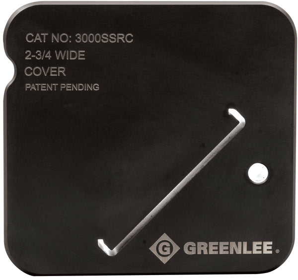 Greenlee Die Set, 2-3/4 Raceway Cover - GRE-3000SSRC | GarageAndFab.com