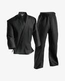 7 oz. Middleweight Student Uniform with Elastic Pant Black | MunroOutdoorAdventures.com