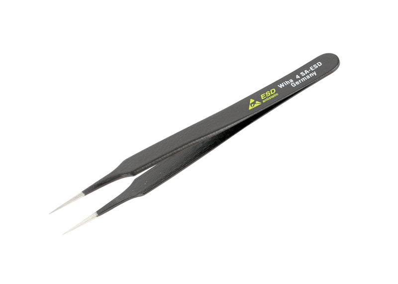 WIHA TOOLS Esd Safe Tweezers 4 Sa - 110Mm - WIH-44508 | GarageAndFab.com