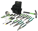 Greenlee Journeymans Kit 17Pc -GRE-0159-12 | GarageAndFab.com