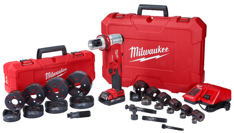 Milwaukee Electric M18 6T Ko Kit 1/2" - 4" - MLW-2677-23 | GarageAndFab.com