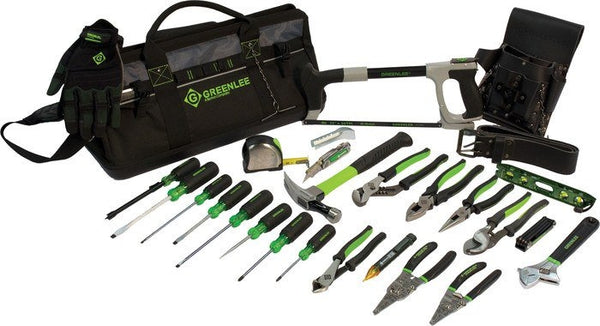 Greenlee Multi-Pocket Kit, 20" (28 Pc) -GRE-0159-28MULTI | GarageAndFab.com