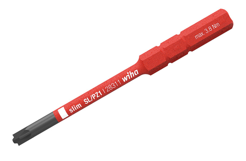 WIHA TOOLS Insulated Slimline Blade Slotted And Pozidrive