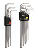 WIHA TOOLS 22 Piece Ball End Hex L-Key Set - Inch - Metricric - WIH-66993 | GarageAndFab.com