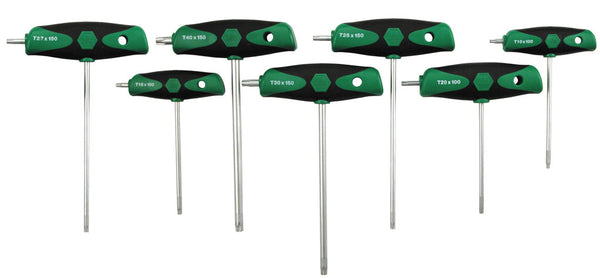 WIHA TOOLS 7 Piece Torx Soft Grip T-Handle Set - WIH-36497 | GarageAndFab.com
