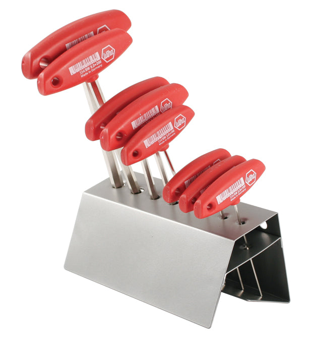 WIHA TOOLS 8 Piece Soft Grip Hex T-Handle Set - Metricric - 33488 - WIH-33488 | GarageAndFab.com