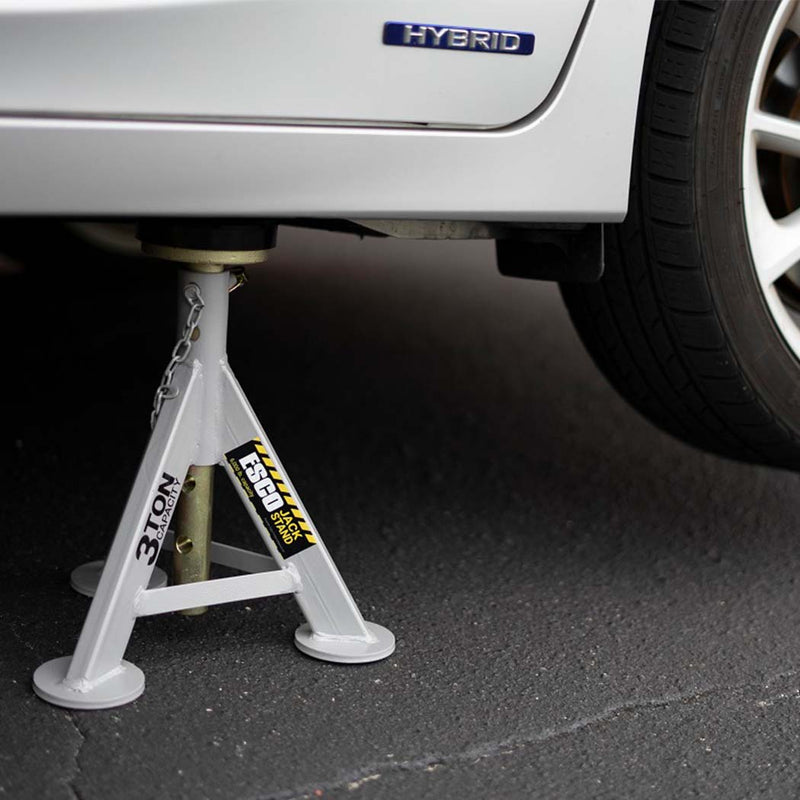 ESCO Jack Stand (Pair), 3 Ton - ESC-10498-PAIR | GarageAndFab.com