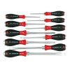 WIHA TOOLS 10 Piece Softfinish X Heavy Duty Slotted And Phillips Screwdriver Set - WIH-53099 | GarageAndFab.com