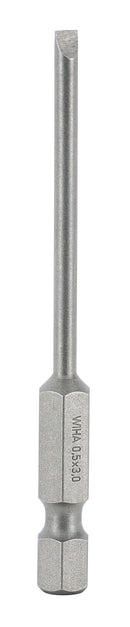 WIHA TOOLS Slotted Power Bit 3.0 X 70Mm - WIH-74034 | GarageAndFab.com
