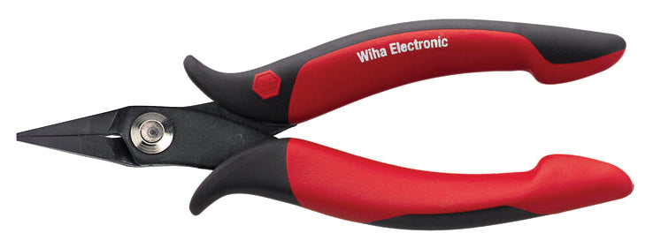 WIHA TOOLS Electronic Pointed Short Nose Pliers - WIH-56801 | GarageAndFab.com