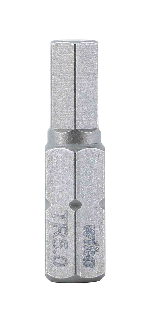 WIHA TOOLS Security Hex Insert Bit 5.0 X 25Mm - WIH-71944 | GarageAndFab.com