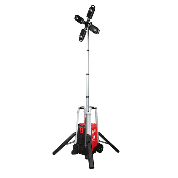 Milwaukee Electric Mx Fuel Rocket Tower Light/Charger - MLW-MXF041-1XC | GarageAndFab.com