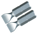 WIHA TOOLS Slotted Insert Bit 5.5Mm X 25Mm - 2 Pack - WIH-71052 | GarageAndFab.com