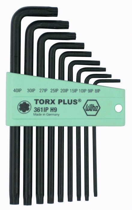 WIHA TOOLS 9 Piece Torxplus L-Key Long Arm Set - WIH-36691 | GarageAndFab.com