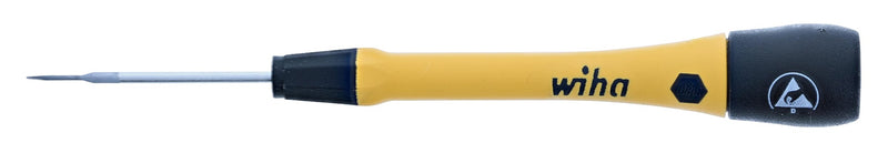 WIHA TOOLS Esd Safe Picofinish Precision Screwdriver - Slotted 1.0Mm X 40Mm - WIH-27271 | GarageAndFab.com