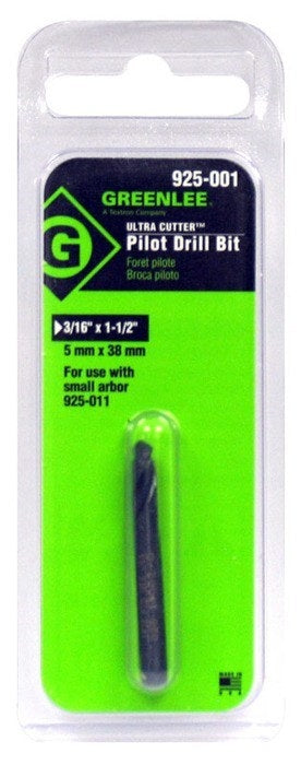 Greenlee Drill Pkg,Small Pilot-Hss - GRE-925-001 | GarageAndFab.com