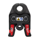 Milwaukee M18 1/2" Black Iron Press Jaw - MLW-49-16-2650B | GarageAndFab.com