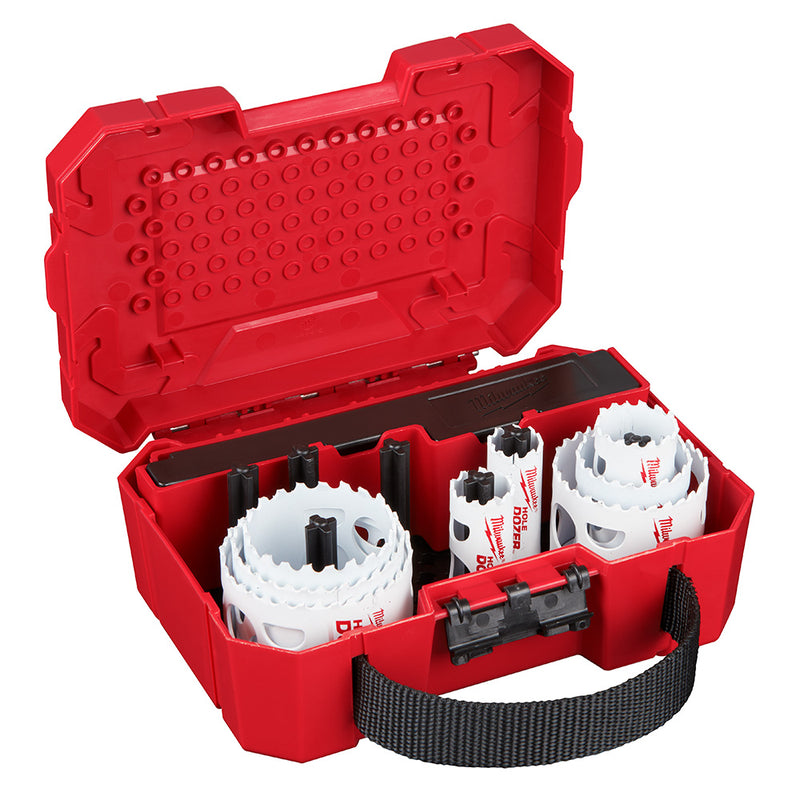 Milwaukee 11-Pc Automotive Hole Dozer Bi-Metal Hole Saw Kit - MLW-49-22-4084 | GarageAndFab.com