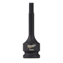 Milwaukee 5Mm 3/8" Drive Hex Bit Socket - MLW-49-66-5155 | MFVCanada.com