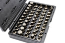 VIM TOOLS Impact Master Set, 50 Piece, Half Cut Torx, Hex, Flat, Philips, & Xzn Drivers,  3/8" Sq. Dr. - VIM-IMPACT50 | GarageAndFab.com