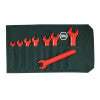 WIHA TOOLS 8 Piece Insulated Open End Wrench Set - Metricric - WIH-20093 | GarageAndFab.com