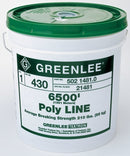Greenlee 1 Ply Spiral Wrenchap Green Twine, 210 Lb Tensile Strength, 6500 Feet - GRE-430 | GarageAndFab.com