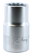WIHA TOOLS 12 Point - 1/2" Drive Socket 14.0Mm - WIH-33830 | GarageAndFab.com