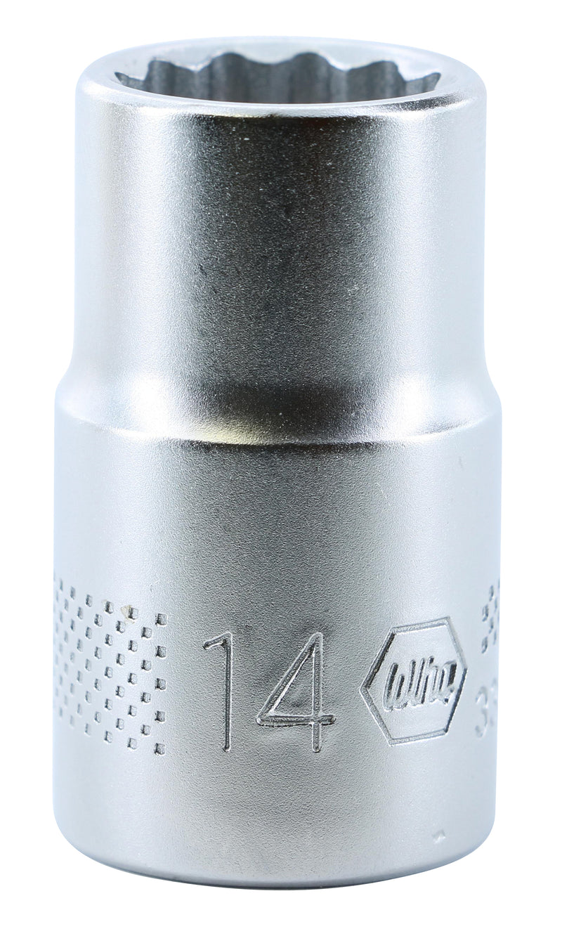WIHA TOOLS 12 Point - 1/2" Drive Socket 14.0Mm - WIH-33830 | GarageAndFab.com