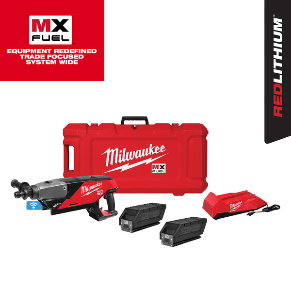 Milwaukee Electric Mx Fuel Handheld Core Drill Kit - MLW-MXF301-2CP | GarageAndFab.com