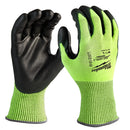 Milwaukee (6) Cut 4 High Vis Gloves - L - MLW-48-73-8942 | MFVCanada.com