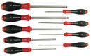 WIHA TOOLS 9 Piece Softfinish Magicring Ball End Screwdriver Set - WIH-36790 | GarageAndFab.com