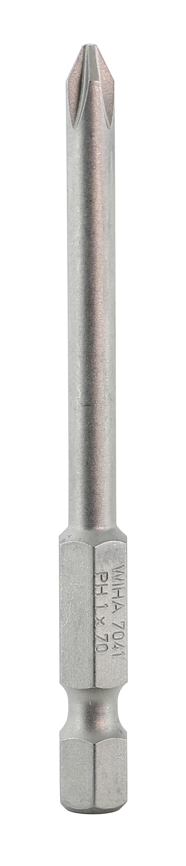 WIHA TOOLS Phillips Power Bit #1 X 70Mm - WIH-74106 | GarageAndFab.com
