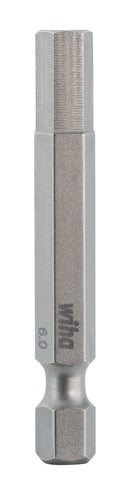 WIHA TOOLS Hex Power Bit 6.0 X 50Mm - WIH-74360 | GarageAndFab.com