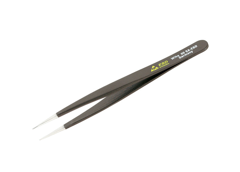 WIHA TOOLS Esd Safe Tweezers 00 Sa - 120 m - WIH-44532 | GarageAndFab.com