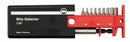 WIHA TOOLS 9 Piece Bits-Selector Security Hex And Magnetic Bit Holder Set - 5/64" - 1/4" - WIH-79266 | GarageAndFab.com