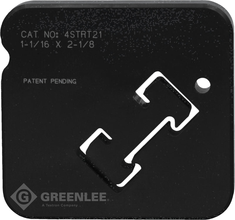 Greenlee Dies,Strut 4D21 (Pkgd) - GRE-4STRT21 | GarageAndFab.com