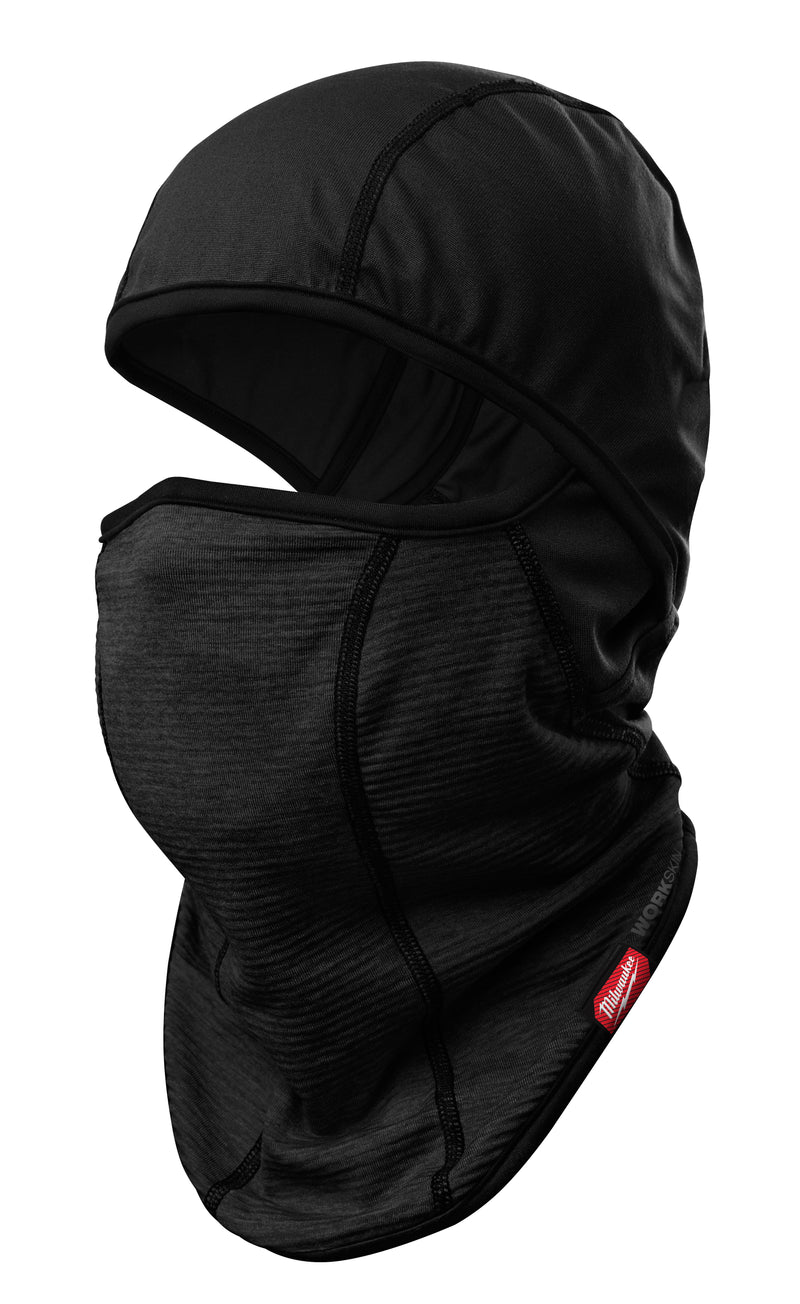 Milwaukee Electric Workskin Balaclava, Black - MLW-421B | GarageAndFab.com