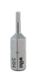 WIHA TOOLS Hex Insert Bit 5/64" X 25Mm - WIH-71328 | GarageAndFab.com
