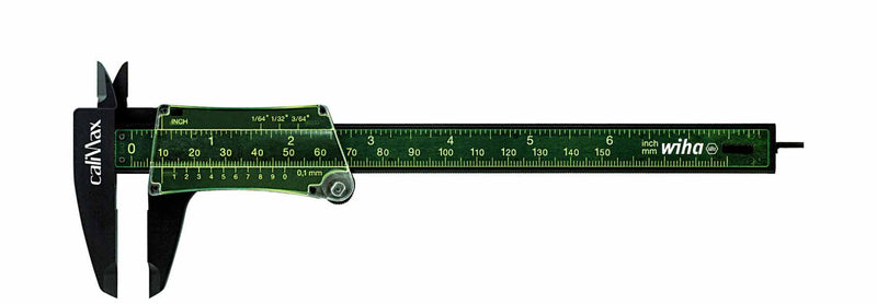 WIHA TOOLS Vernier Caliper - Inch - Metricric - WIH-41103 | GarageAndFab.com